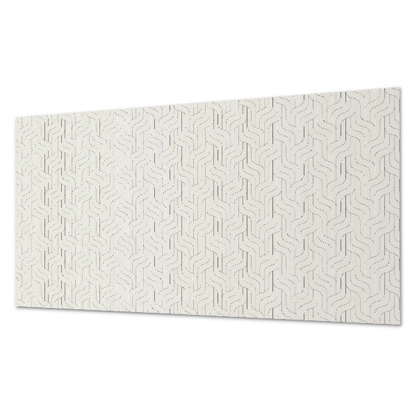 Vinyl wandpaneel Golven in een subtiel motief