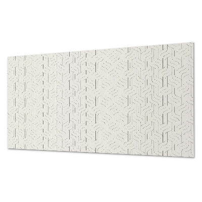 Vinyl wandpaneel Golven in een subtiel motief