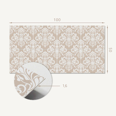 Zelfklevend wandpaneel Stijlvol botanisch motief