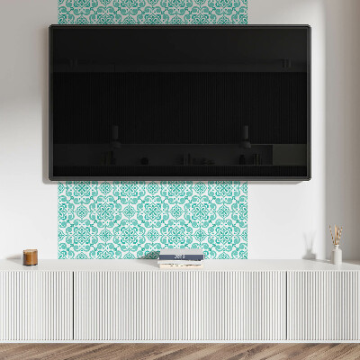 Wandpaneel pvc Bloemenpatroon met decoratieve details