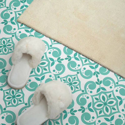 Wandpaneel pvc Bloemenpatroon met decoratieve details