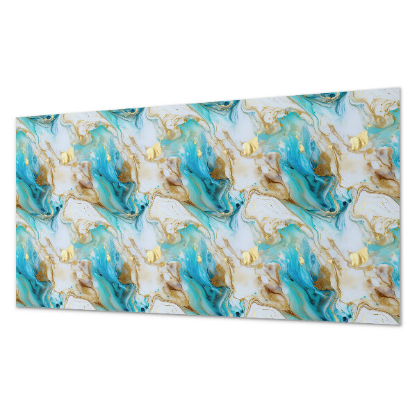 Wandpaneel pvc Golvende abstracte vormen