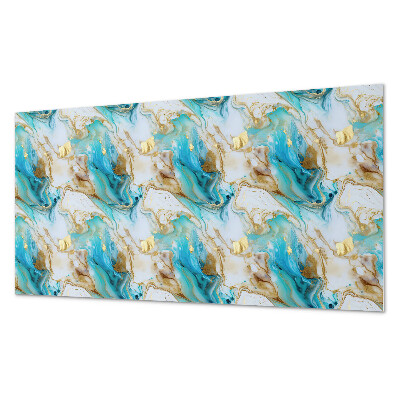 Wandpaneel pvc Golvende abstracte vormen