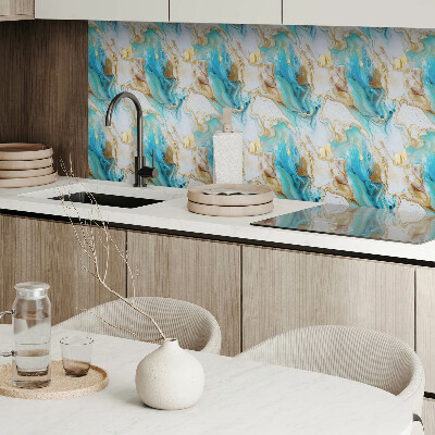 Wandpaneel pvc Golvende abstracte vormen