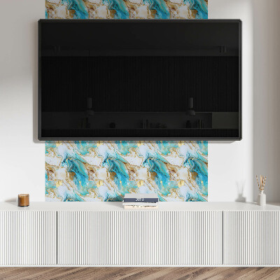 Wandpaneel pvc Golvende abstracte vormen