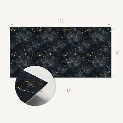 Zelfklevend wandpaneel Marmermotief met fijne aderen