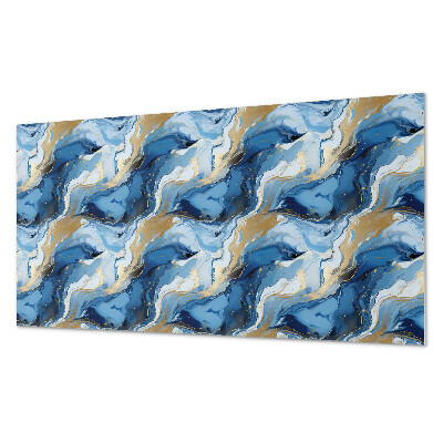 Vinyl wandpaneel Bewegende abstracte golven