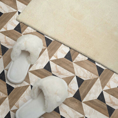 Wandpaneel pvc Abstract motief van driehoekige vormen