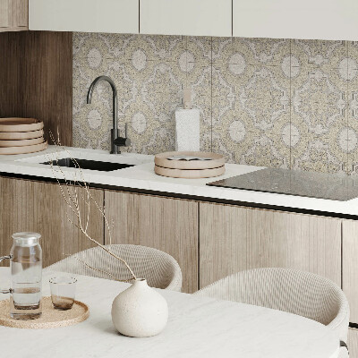 Vinyl wandpaneel Mozaïekpatroon met cirkels