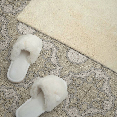 Vinyl wandpaneel Mozaïekpatroon met cirkels