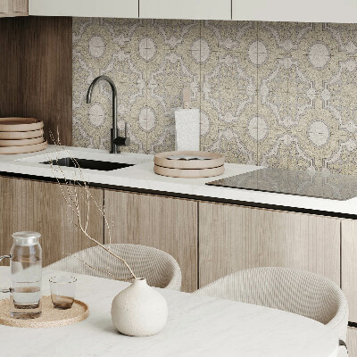 Vinyl wandpaneel Mozaïekpatroon met cirkels