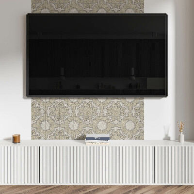 Vinyl wandpaneel Mozaïekpatroon met cirkels