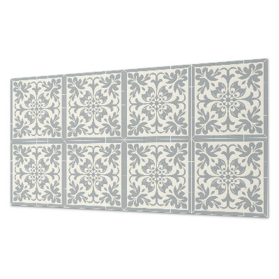 Wandpaneel pvc Bloemenmotief op tegels