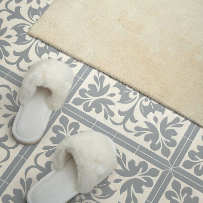 Wandpaneel pvc Bloemenmotief op tegels