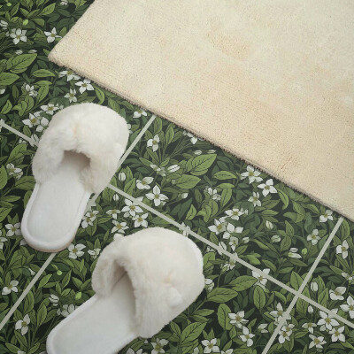 Zelfklevend wandpaneel Bloemstuk met bladeren