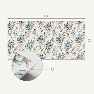 Wandpaneel pvc Bloemenmotief