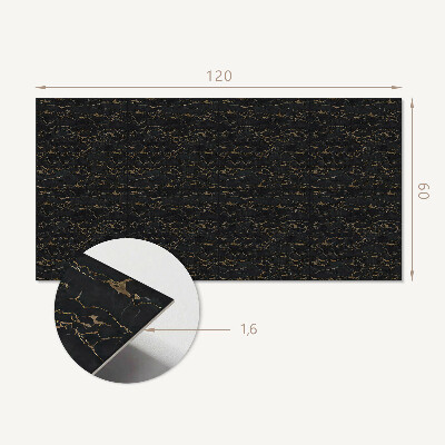 Zelfklevend wandpaneel Abstract structureel motief