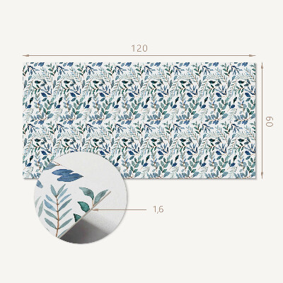 Vinyl wandpaneel Plantenmotief