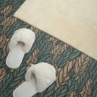 Vinyl wandpaneel Bladeren in een platte opstelling