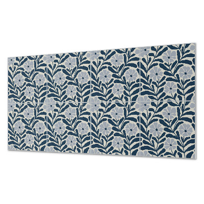 Zelfklevend wandpaneel Bloemig plantenmotief