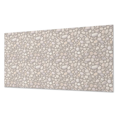 Vinyl wandpaneel Patroon van rotsen op het oppervlak