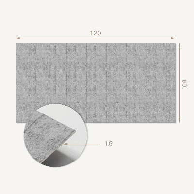 Vinyl wandpaneel Betonpatroon met tekeningen