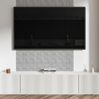 Vinyl wandpaneel Betonpatroon met tekeningen