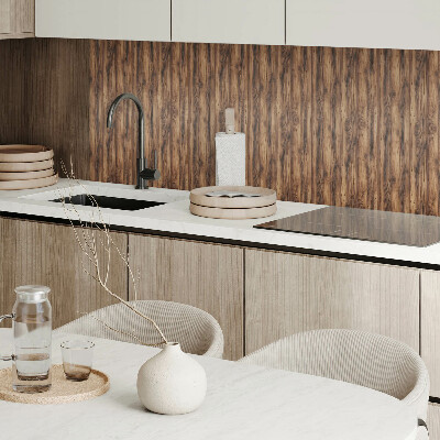 Zelfklevend wandpaneel Een patroon dat doet denken aan hout