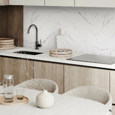 Vinyl wandpaneel Marmerpatroon met fijne aderen