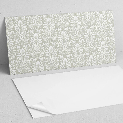 Zelfklevend wandpaneel Een plantenmotief met decoratieve details