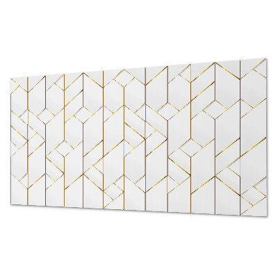 Wandpaneel pvc Stijlvolle lijnen in een geometrische opstelling