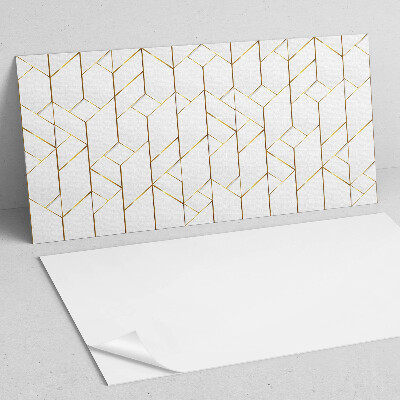 Wandpaneel pvc Stijlvolle lijnen in een geometrische opstelling