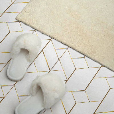 Wandpaneel pvc Stijlvolle lijnen in een geometrische opstelling