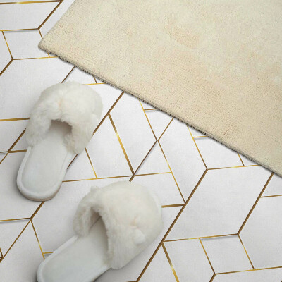 Wandpaneel pvc Stijlvolle lijnen in een geometrische opstelling