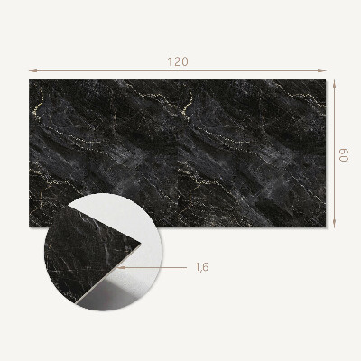 Wandpaneel pvc Elegant marmerpatroon met aderen