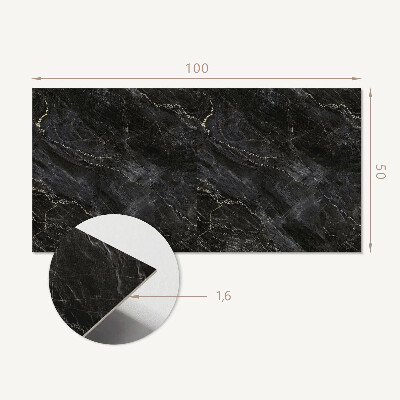 Wandpaneel pvc Elegant marmerpatroon met aderen