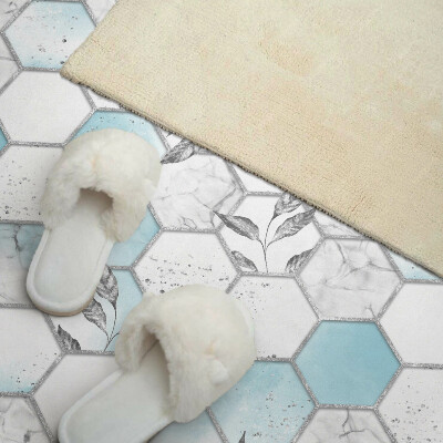 Wandpaneel pvc Zeshoekig bladmozaïek