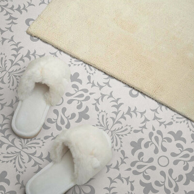 Vinyl wandpaneel Bloemenpatroon met ingewikkelde details