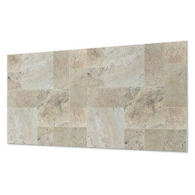 Zelfklevend wandpaneel Mozaïekpatroon van stenen