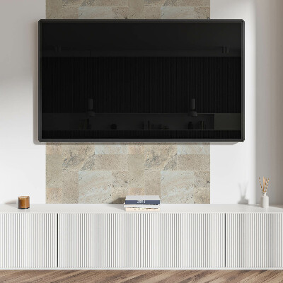 Zelfklevend wandpaneel Mozaïekpatroon van stenen