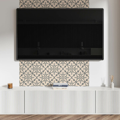 Wandpaneel pvc Bloemenmotief met subtiele accenten