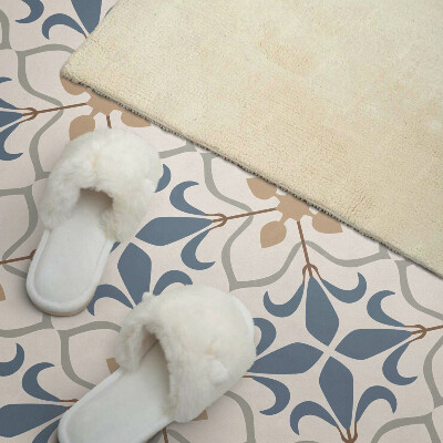 Zelfklevend wandpaneel Bloemenmotief met bladeren