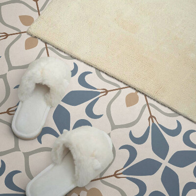 Zelfklevend wandpaneel Bloemenmotief met bladeren