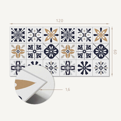 Wandpaneel pvc Decoratieve tegelmotieven