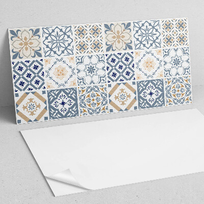 Zelfklevend wandpaneel Mozaïekroosters in een unieke stijl