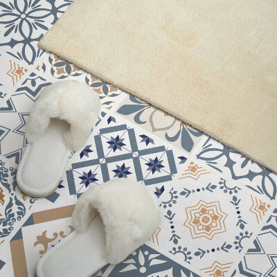 Zelfklevend wandpaneel Mozaïekroosters in een unieke stijl