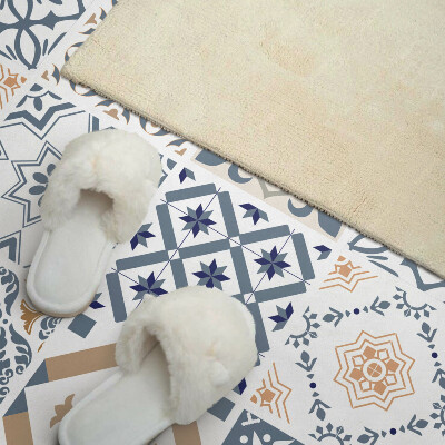 Zelfklevend wandpaneel Mozaïekroosters in een unieke stijl