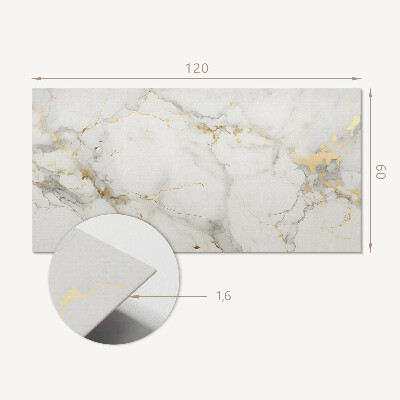 Wandpaneel pvc Marmerklassieker in een elegante stijl