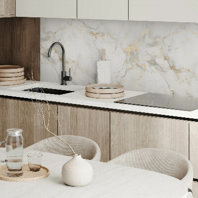 Wandpaneel pvc Marmerklassieker in een elegante stijl