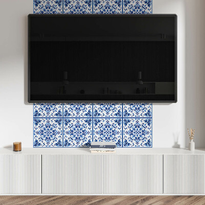 Zelfklevend wandpaneel Bloemensymmetrie in volle gang